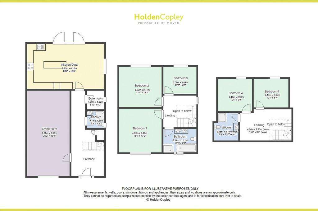 5 bedroom detached house for sale - floorplan