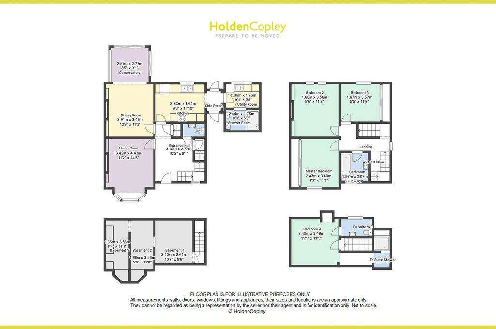 4 bedroom detached house for sale - floorplan