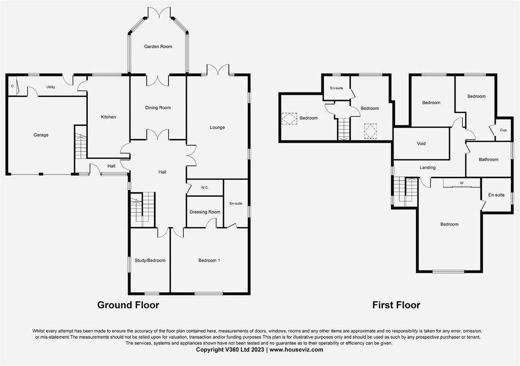 6 bedroom detached house for sale - floorplan