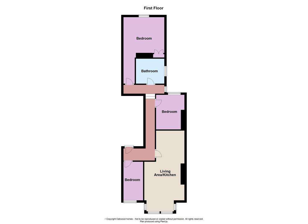 3 bedroom flat for sale - floorplan