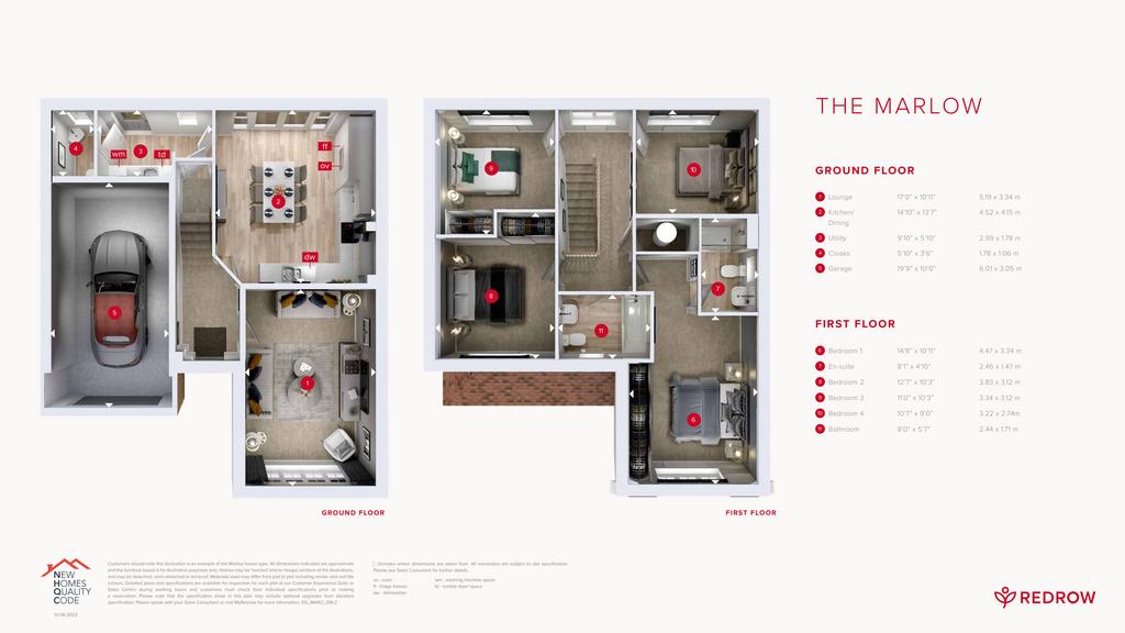 4 bedroom detached house for sale - floorplan