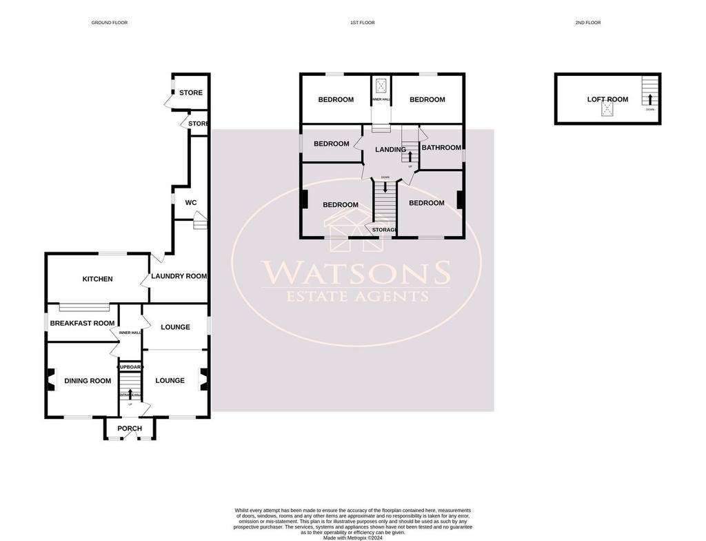 5 bedroom detached house for sale - floorplan