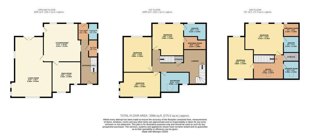 5 bedroom detached house for sale - floorplan