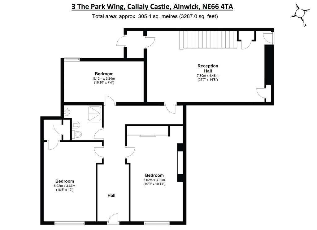 4 bedroom terraced house for sale - floorplan