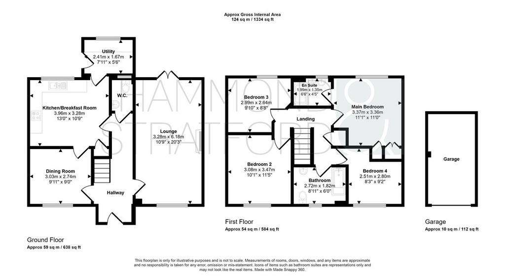 4 bedroom detached house for sale - floorplan