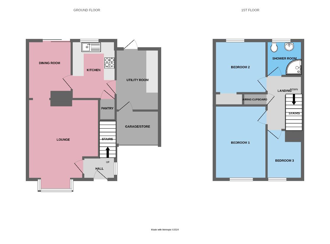 3 bedroom property for sale - floorplan