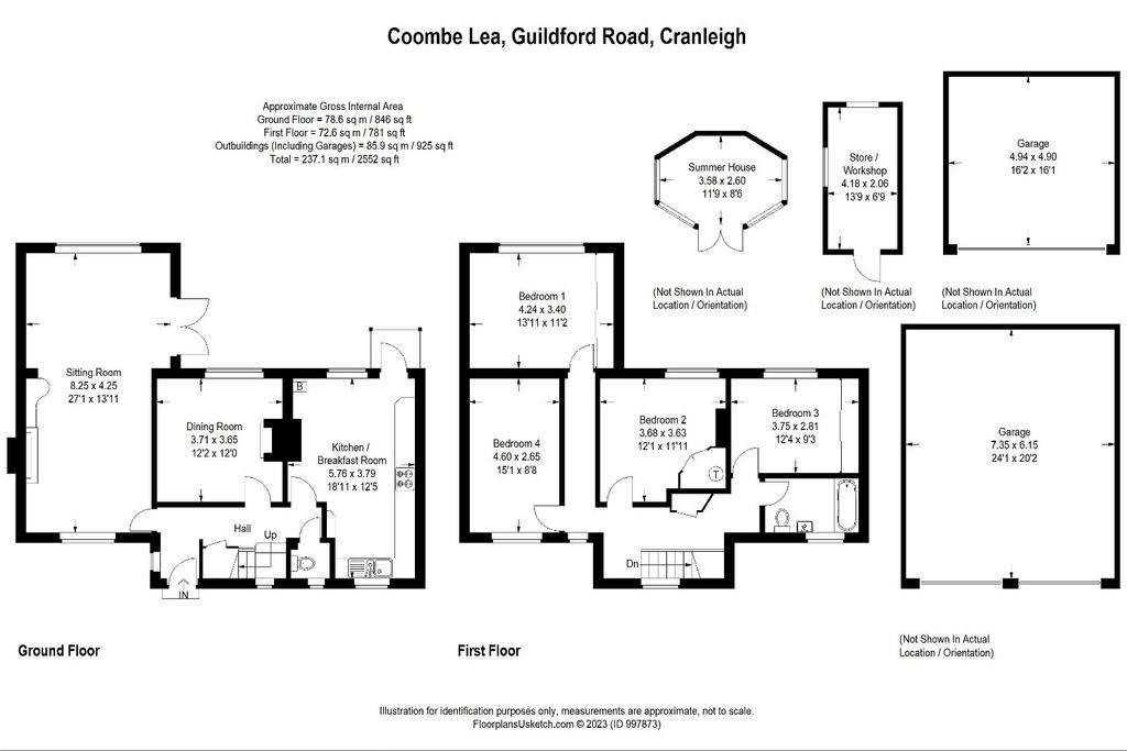 4 bedroom detached house for sale - floorplan