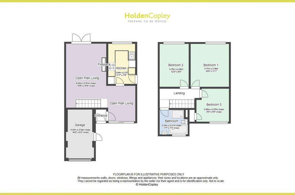 3 bedroom detached house for sale - floorplan