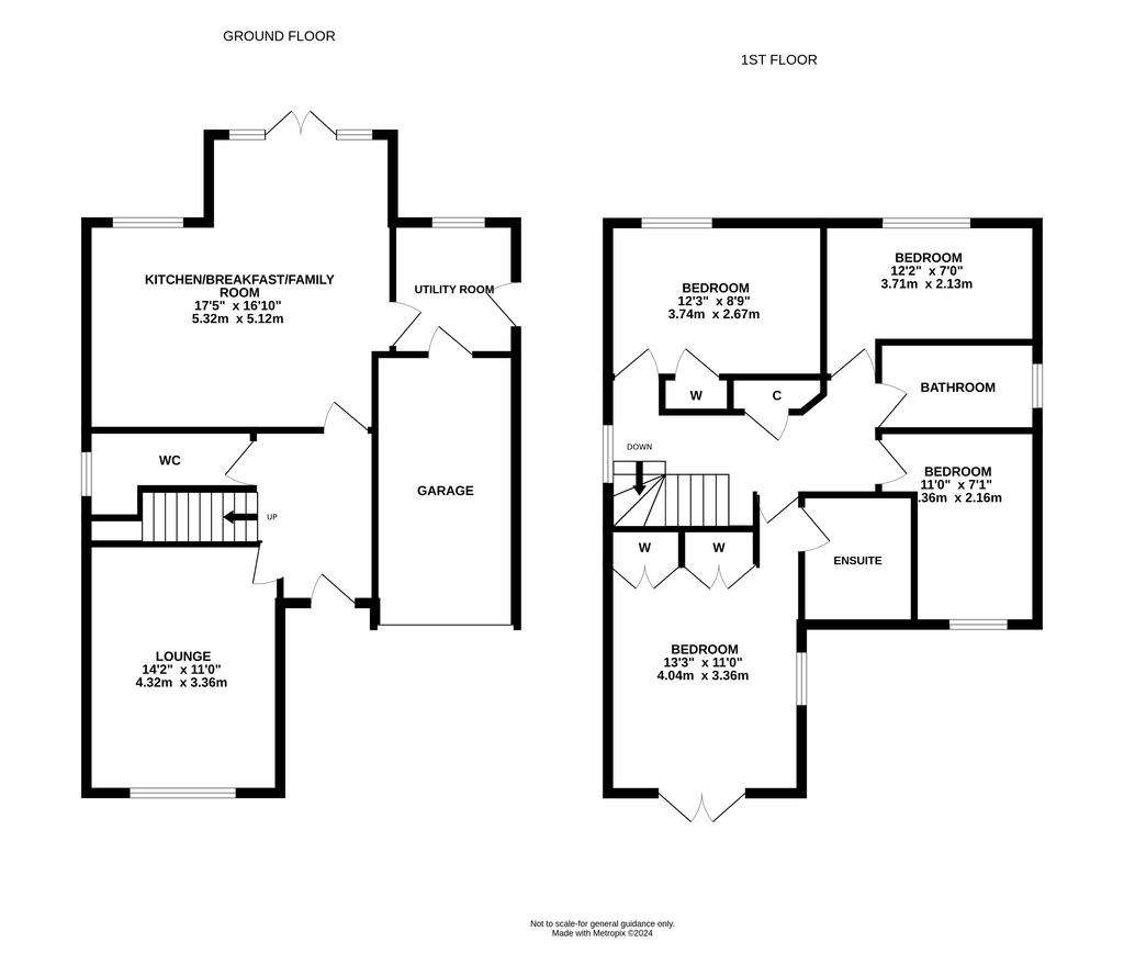 4 bedroom detached house for sale - floorplan