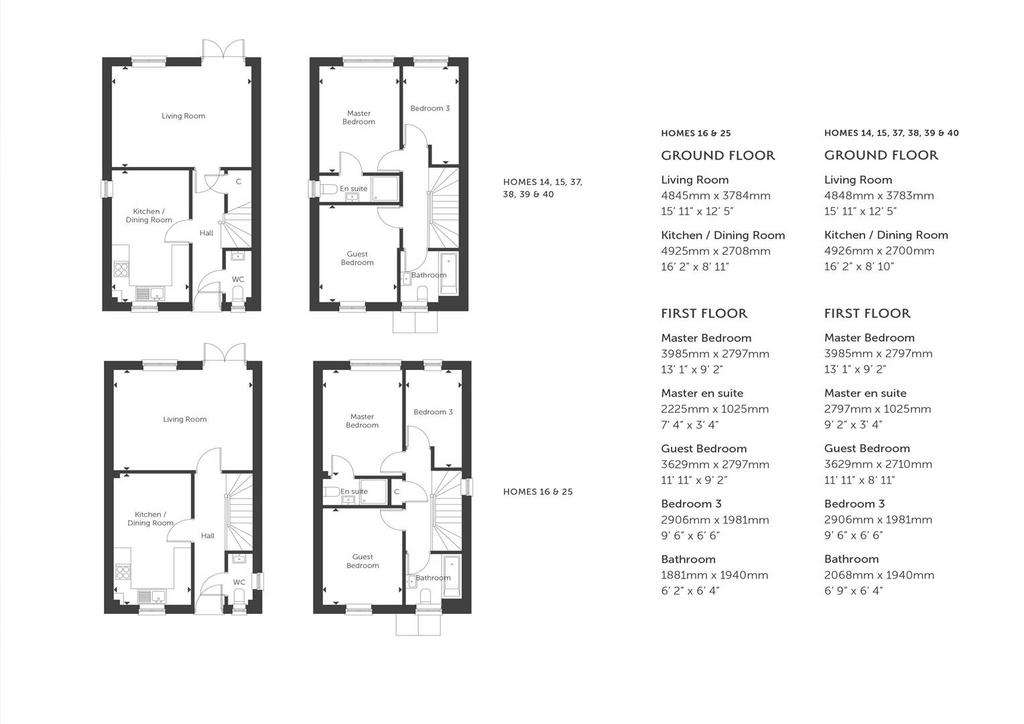 3 bedroom semi-detached house for sale - floorplan