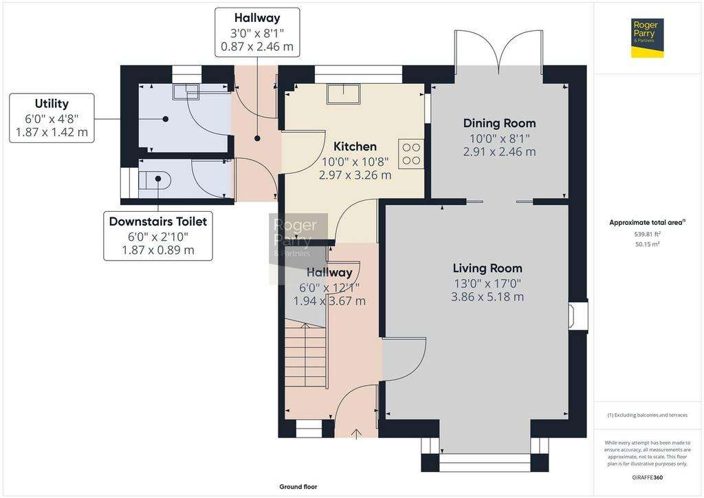 4 bedroom detached house to rent - floorplan