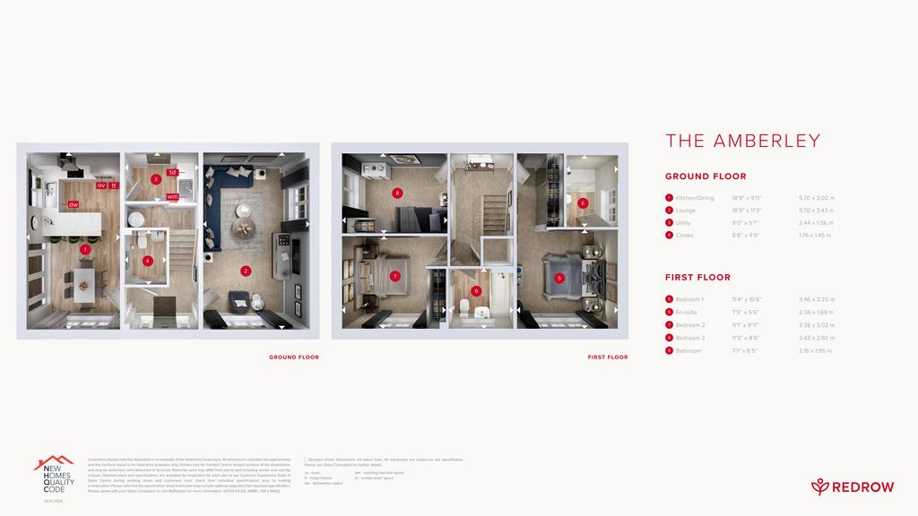 3 bedroom detached house for sale - floorplan