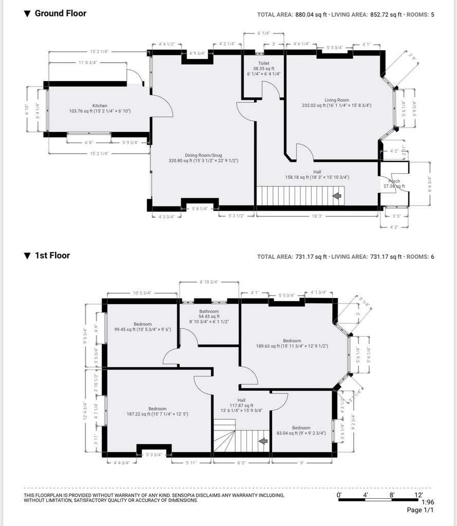 4 bedroom semi-detached house for sale - floorplan