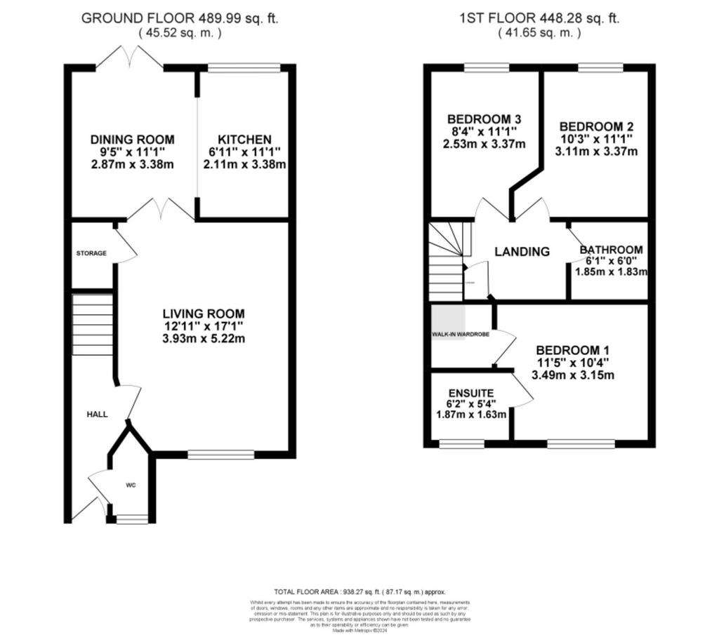 3 bedroom end of terrace house to rent - floorplan