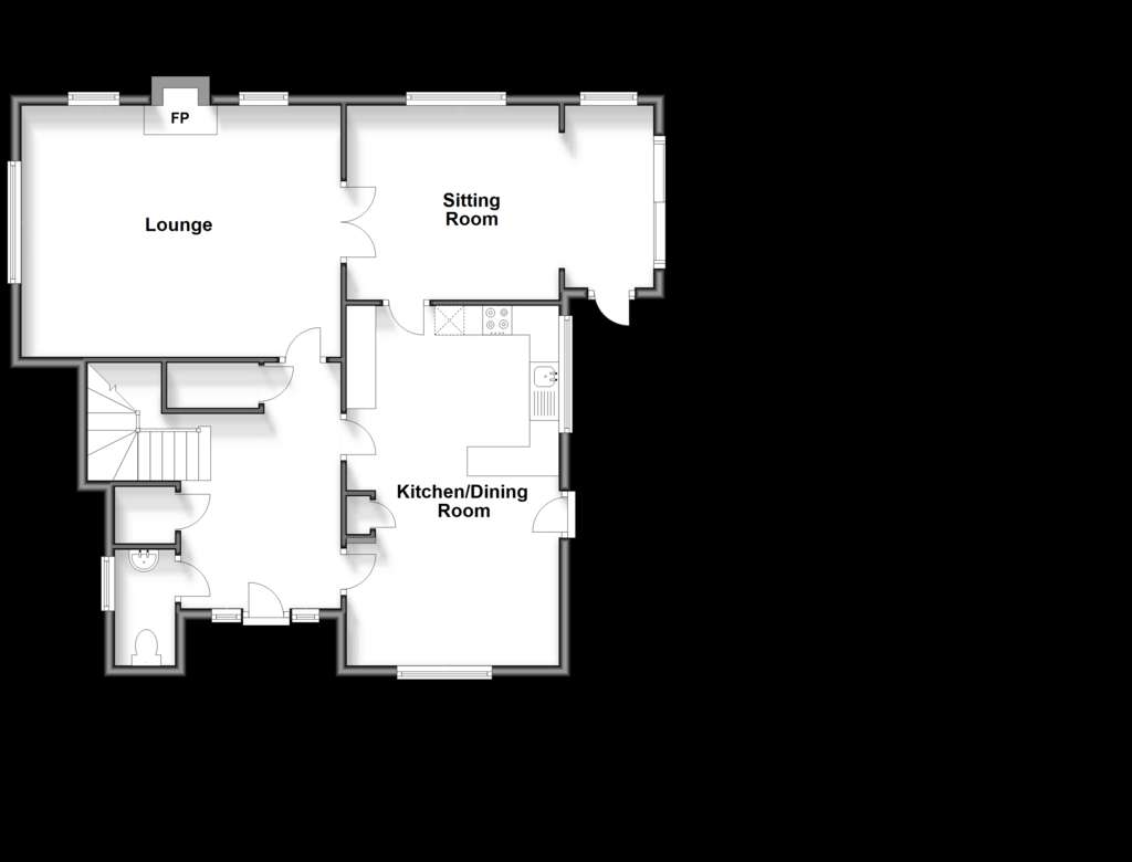 5 bedroom detached house for sale - floorplan