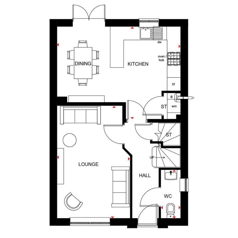 4 bedroom detached house for sale - floorplan