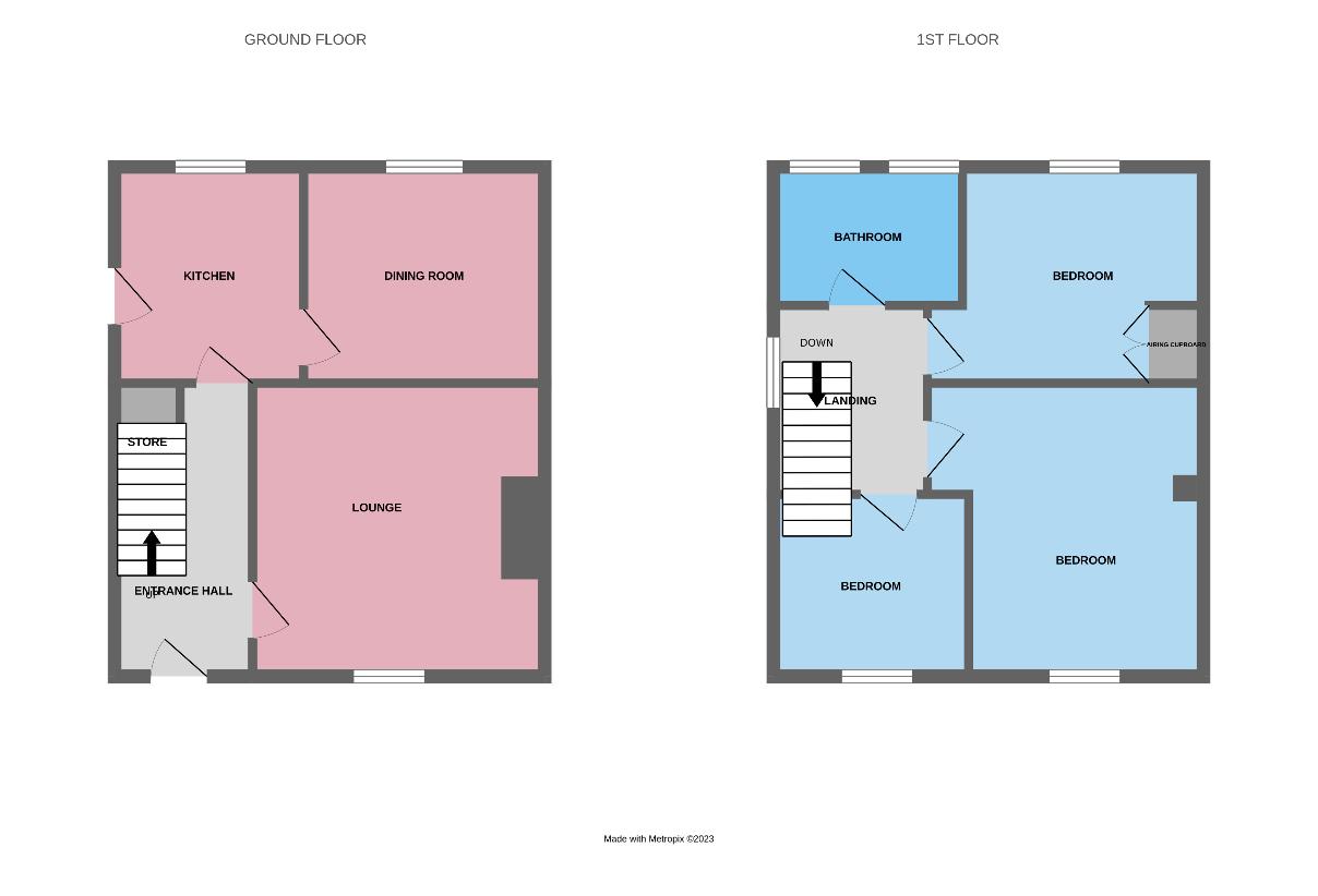 3 bedroom property for sale - floorplan