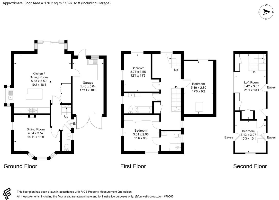 4 bedroom detached house for sale - floorplan