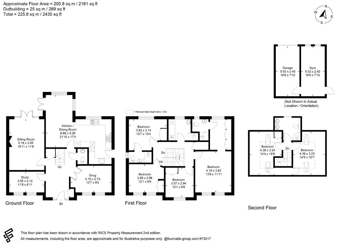 6 bedroom detached house for sale - floorplan