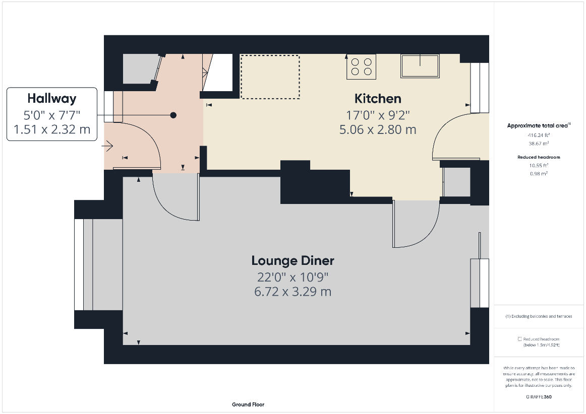 3 bedroom property for sale - floorplan