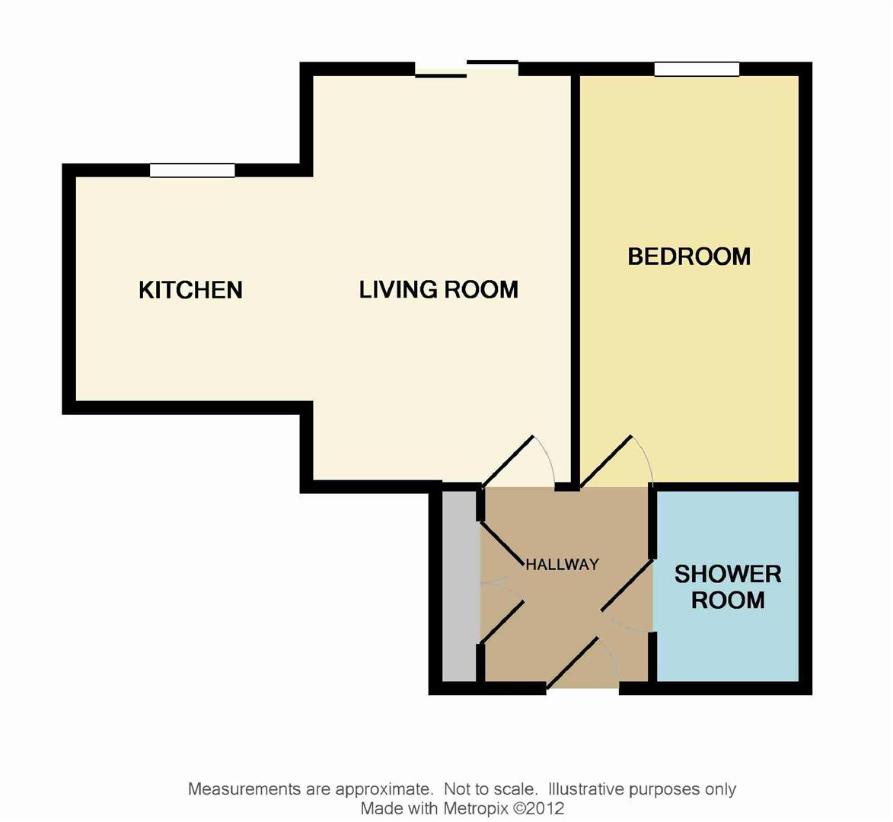 1 bedroom flat for sale - floorplan