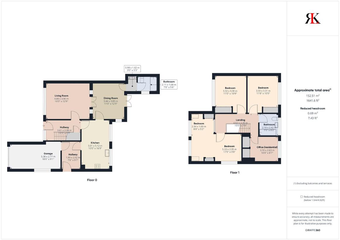 4 bedroom detached house for sale - floorplan