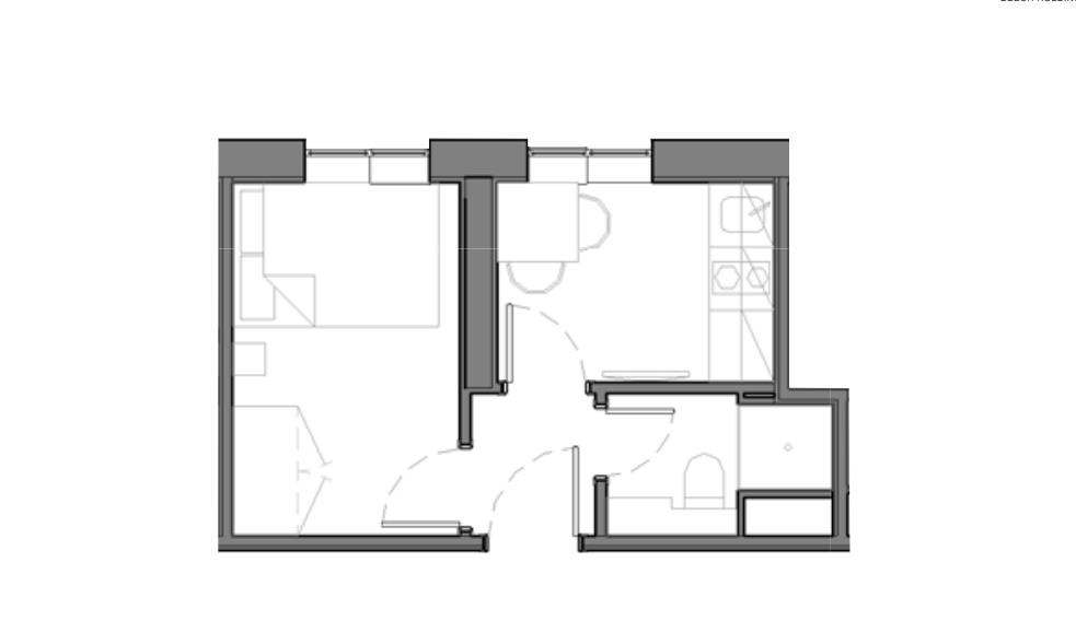 1 bedroom flat for sale - floorplan