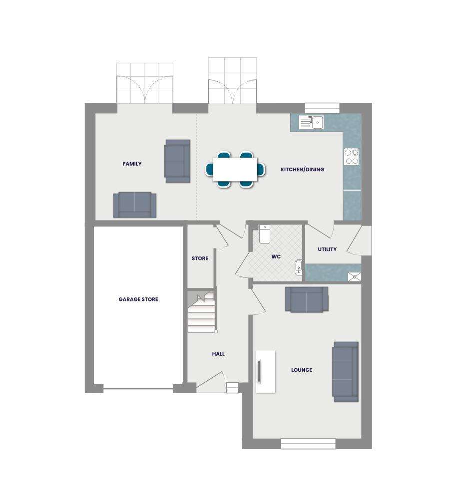 5 bedroom detached house for sale - floorplan