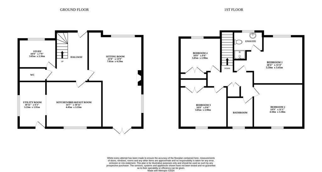 4 bedroom detached house for sale - floorplan