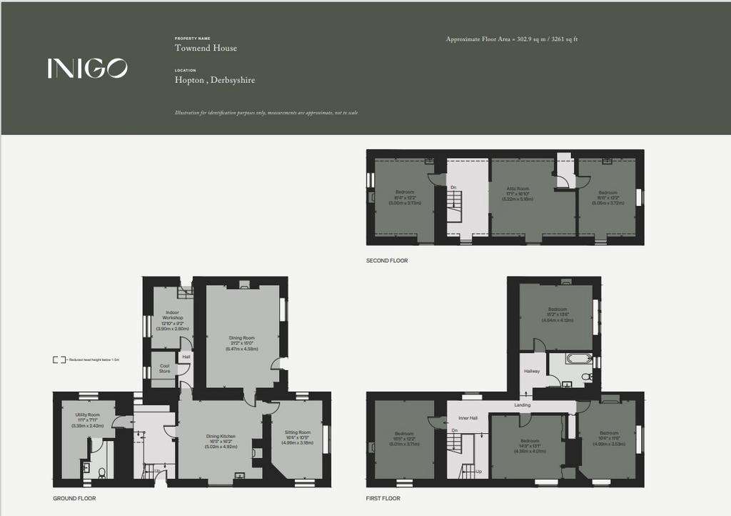 6 bedroom detached house for sale - floorplan