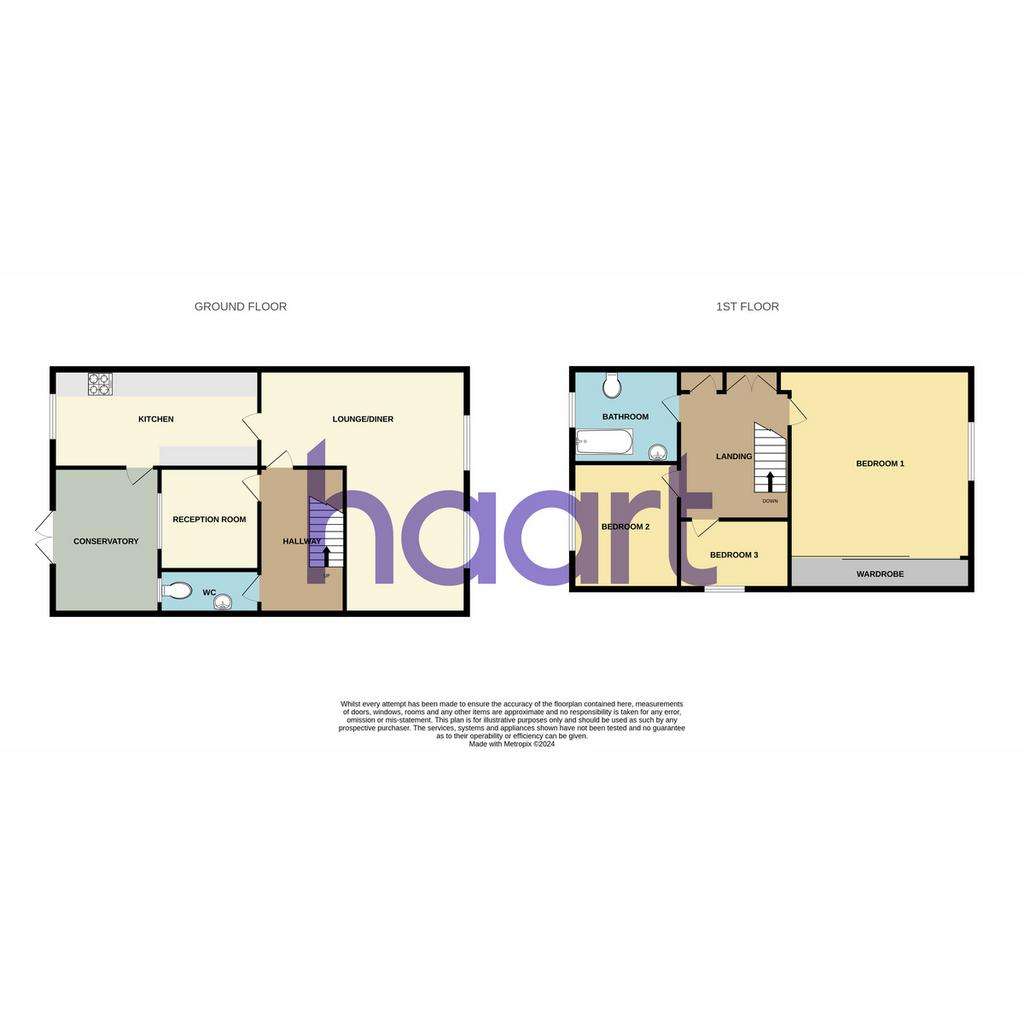 3 bedroom detached house for sale - floorplan