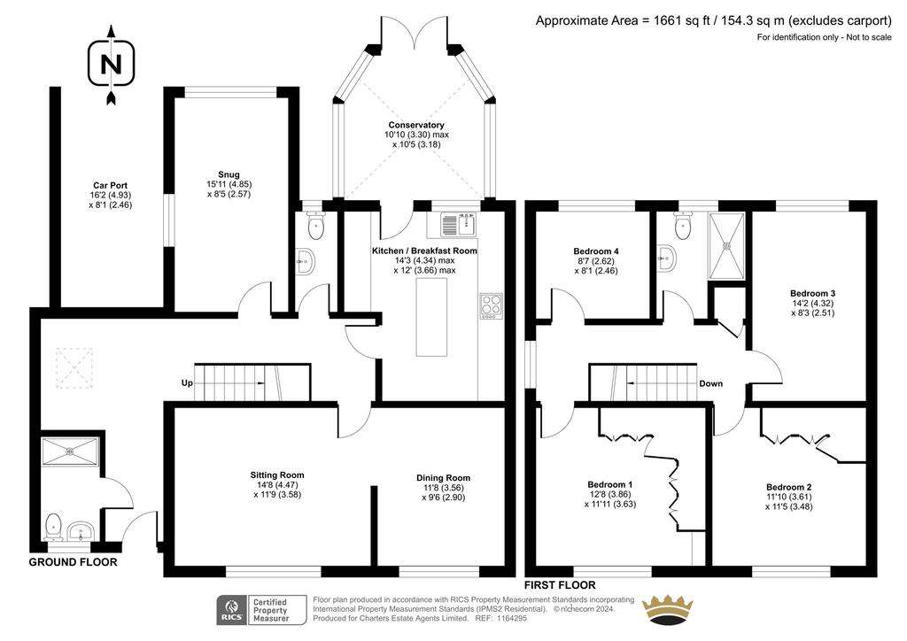 4 bedroom detached house for sale - floorplan