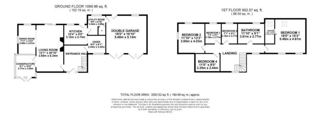 5 bedroom cottage for sale - floorplan