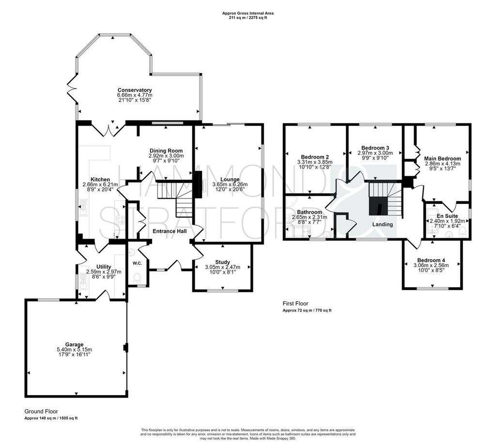 4 bedroom detached house for sale - floorplan