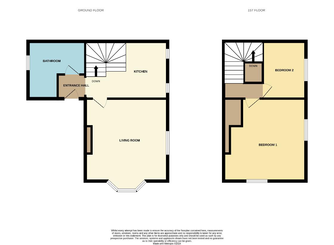 2 bedroom property for sale - floorplan