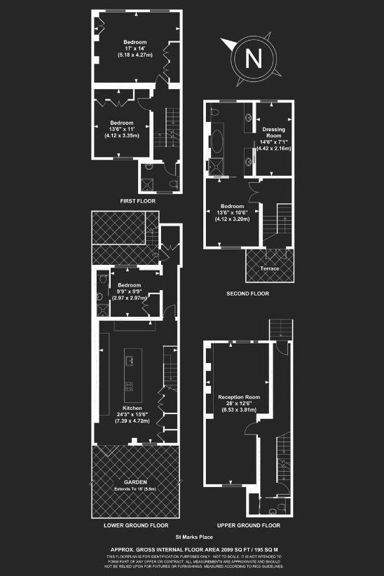 4 bedroom property for sale - floorplan