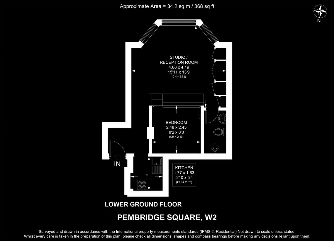 1 bedroom flat for sale - floorplan