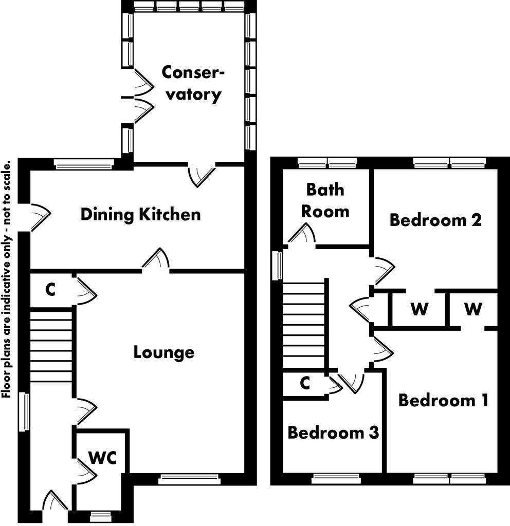 3 bedroom detached house for sale - floorplan