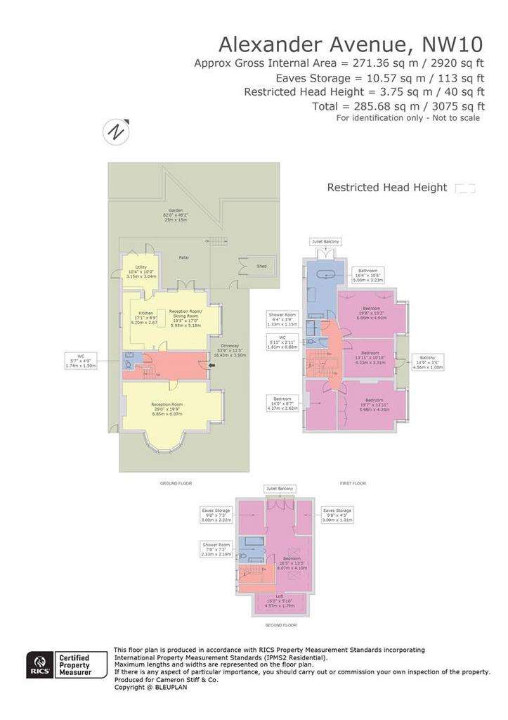 5 bedroom detached house to rent - floorplan