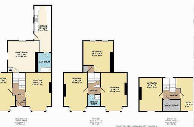 7 bedroom house to rent - floorplan