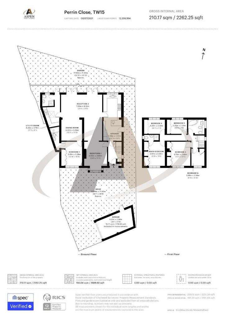 6 bedroom detached house to rent - floorplan