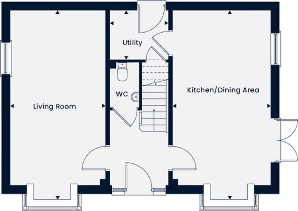 4 bedroom detached house for sale - floorplan