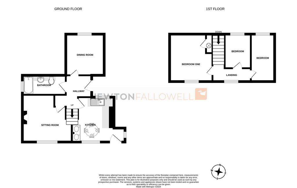 3 bedroom cottage for sale - floorplan