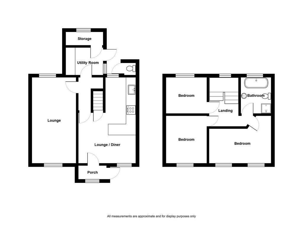 3 bedroom detached house for sale - floorplan