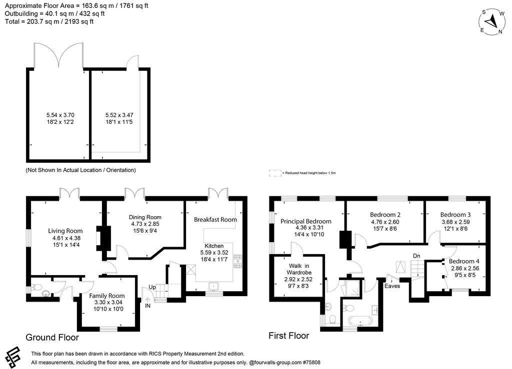 4 bedroom detached house for sale - floorplan