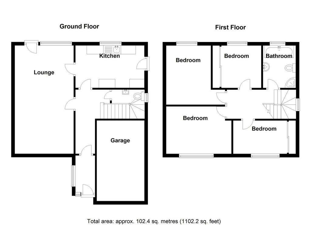 4 bedroom detached house for sale - floorplan