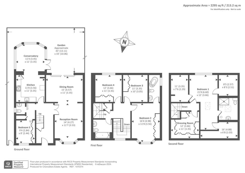 4 bedroom detached house to rent - floorplan