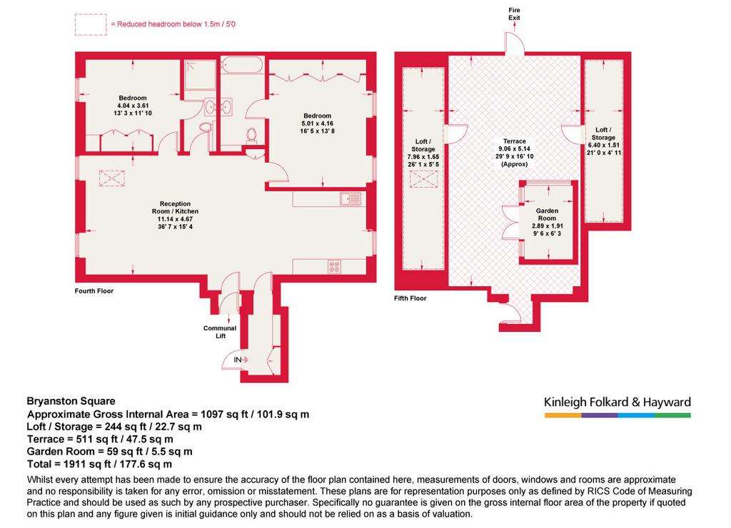 2 bedroom flat for sale - floorplan