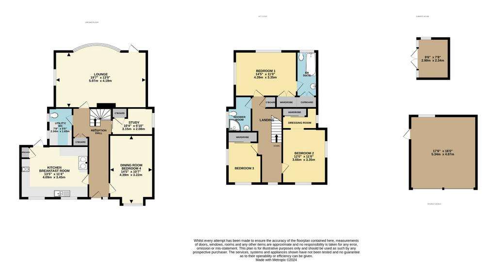 4 bedroom house for sale - floorplan