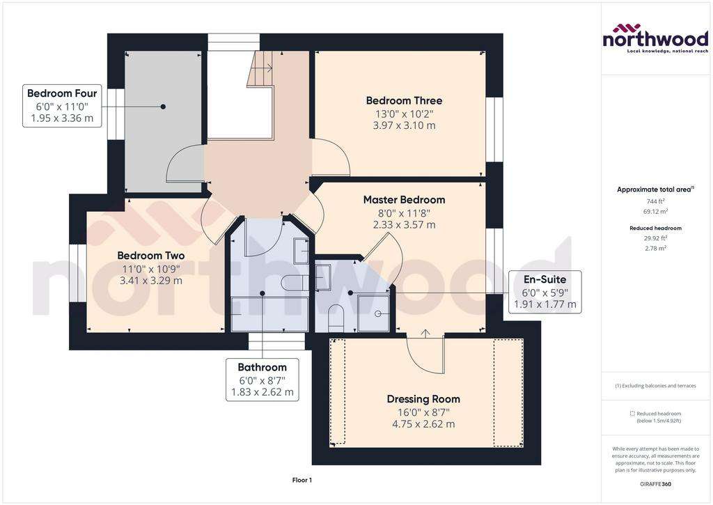 4 bedroom detached house for sale - floorplan